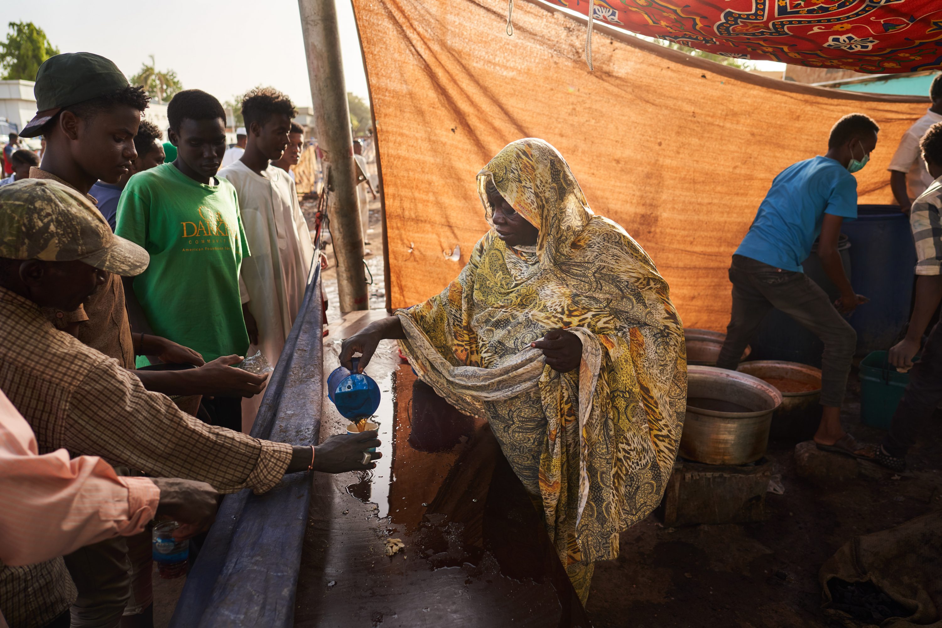 Awadiya Mahmoud: Union for the Development of Women participating in the Khartoum Sit-In