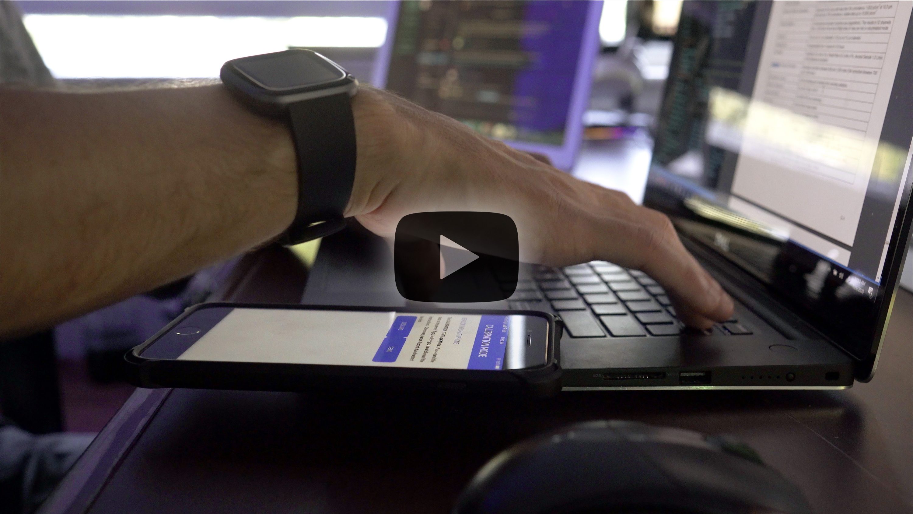 Behind the scenes of a contact tracing study