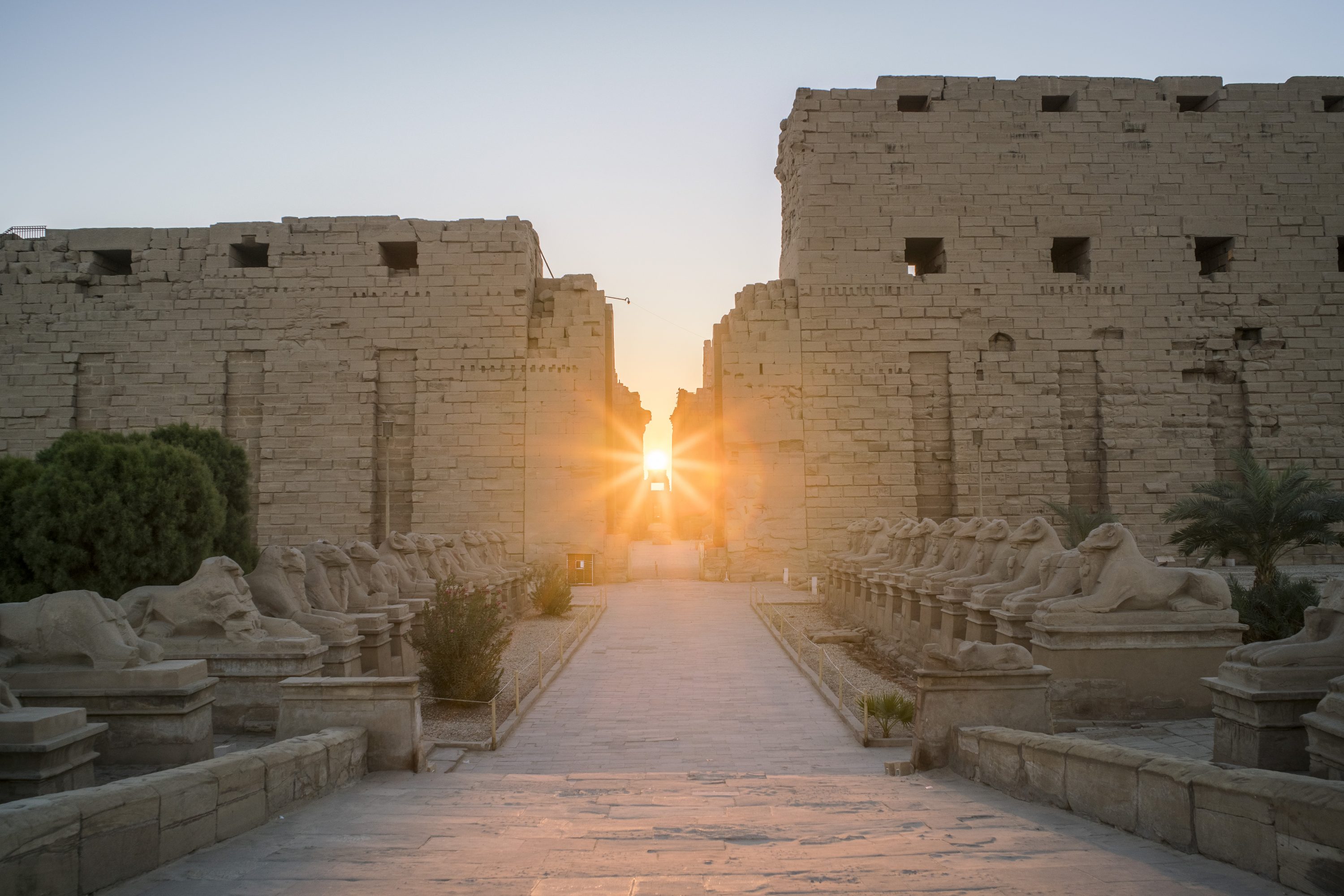 Solstice Sunrise at Karnak Temple