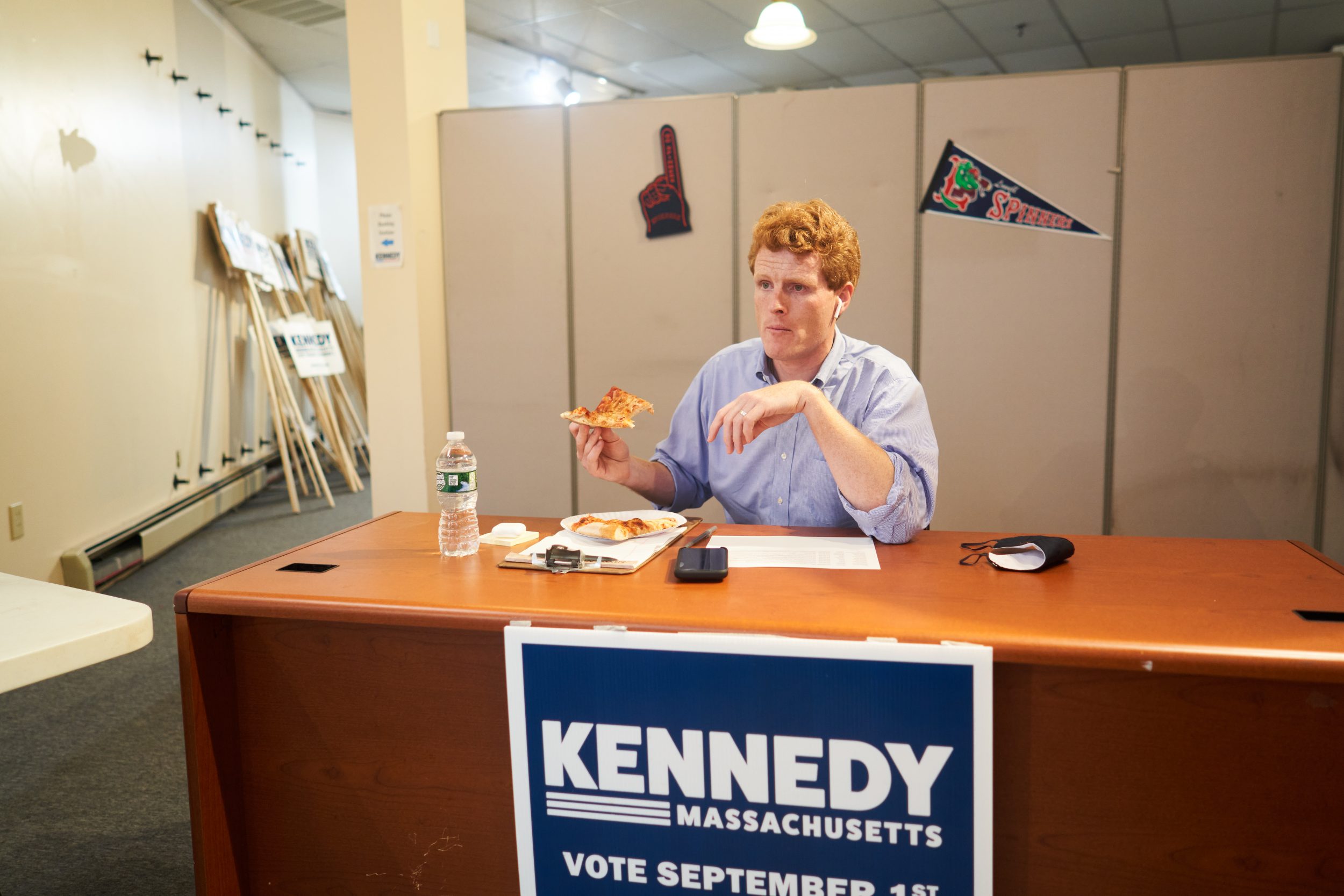 Portrait of Joe Kennedy, north of Boston, for the New York Times