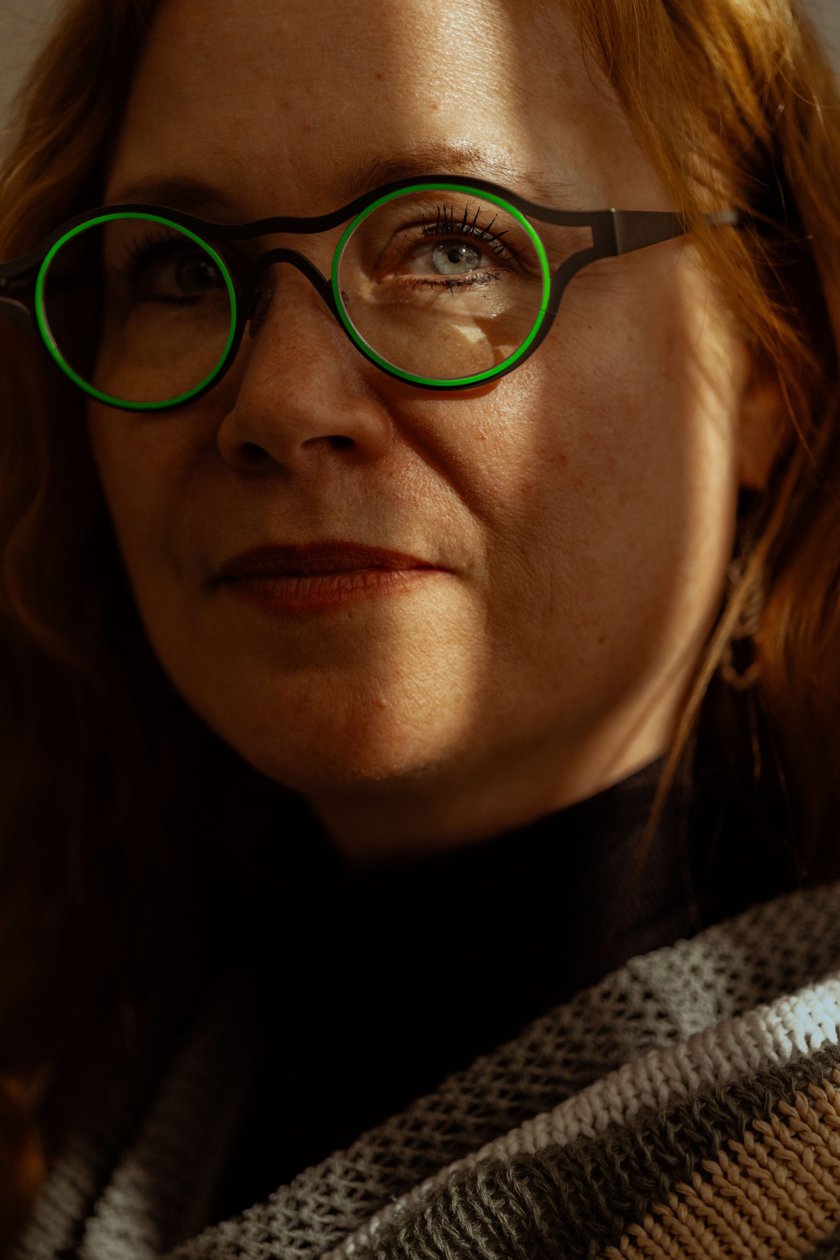 Portrait of Yale researcher, Dana Small at the Modern Diet and Physiology Research Center in New Haven, CT.