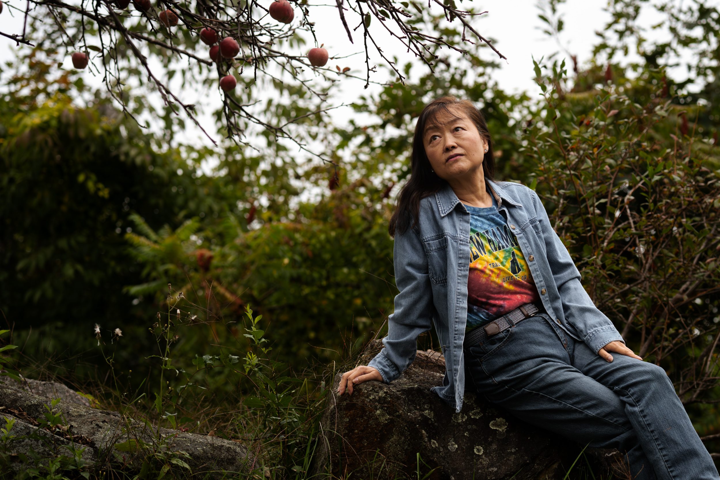 Portrait of Lily Tang Williams, a Republican Congressional Candidate in NH.